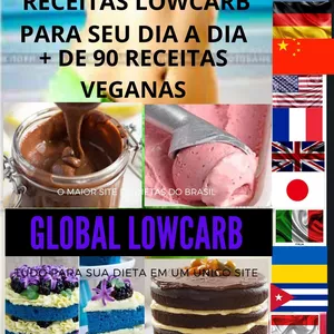 Imagem do curso 449 LANCHINHOS LOWCARB