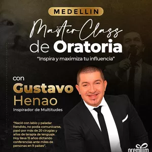 Imagen de portada para Evento online MASTER CLASS DE ORATORIA