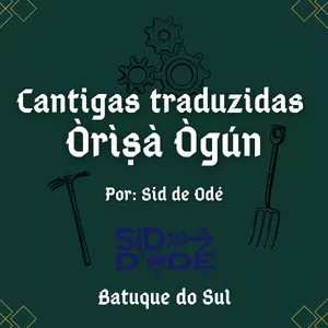 Imagem de capa para o Ebook Tradução Orin Ògún no Batuke do Sul