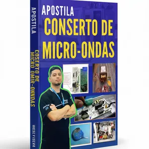 Imagem de capa para o Ebook Guia Completo de Conserto de Micro-ondas