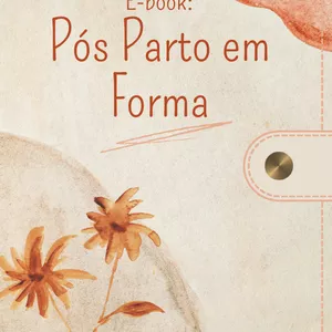 Imagem de capa para o Ebook Pós parto em forma