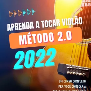 Imagem de capa para o Ebook CURSO DE VIOLÃO PARA INICIANTES METODO 2.0