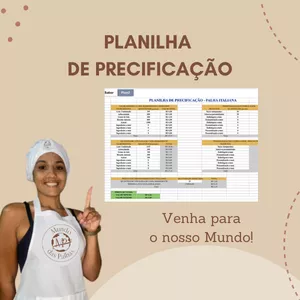 Imagem de capa para o Ebook PLANILHA DE PRECIFICAÇÃO - PFI
