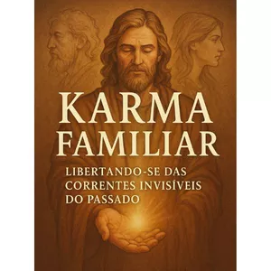 Imagem de capa para o Ebook "Karma Familiar: Libertando-se das Correntes Invisíveis do Passado"
