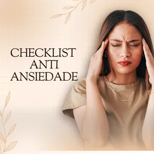 Imagem de capa para o Ebook  O checklist anti-ansiedade