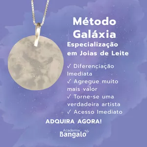 Imagem do curso Método Galáxia: Especialização em Joias de Leite