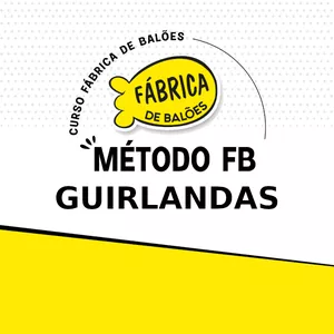 Curso CURSO COMPLETO DE GUIRLANDAS - MÉTODO FB