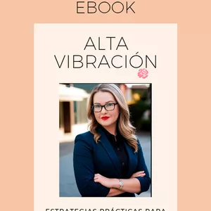 Imagen de portada para Ebook  🌟 Alta Vibración – Estrategias prácticas para mujeres ocupadas