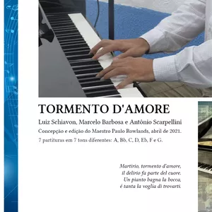 Imagem de capa para o Ebook PARTITURA de TORMENTO D'AMORE