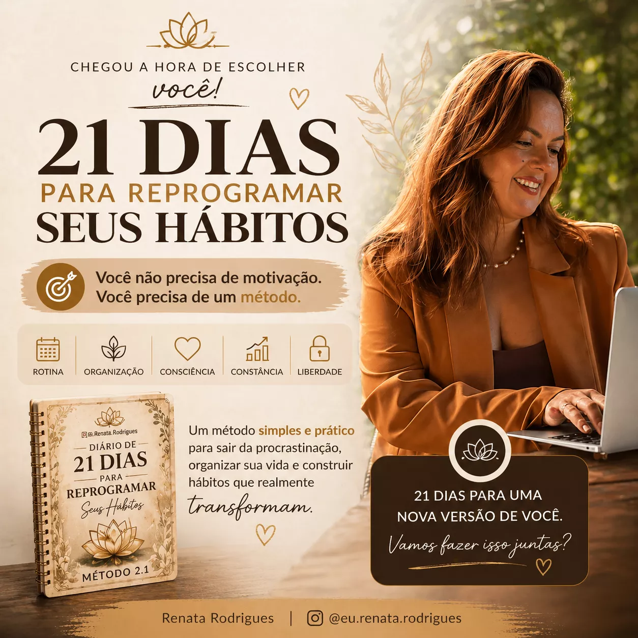 Ebook Diário de Transformação: 21 Dias para Conquistar Seus Objetivos e Vencer a Procrastinação — imagem 2