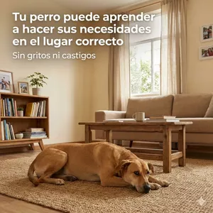 Imagen de portada para Curso online Guía práctica para enseñar a tu perro a hacer sus necesidades en el lugar correcto