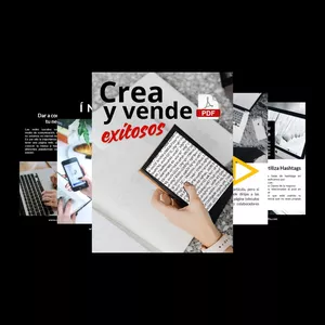 Imagen de portada para Curso online CREA Y VENDE PDFs EXITOSOS