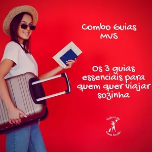 Imagem de capa para o Ebook Guias das Mulheres que Viajam Sozinhas e Acesso à Comunidade de Viajante