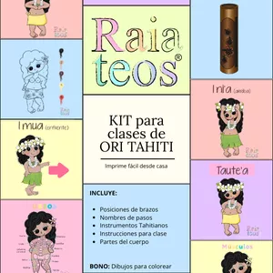 Imagen de portada para Ebook Kit para clases Ori Tahiti