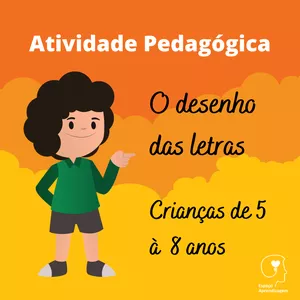 Imagem de capa para o Curso online O desenho das letras - Letras minúsculas, minúsculas e letras cursivas
