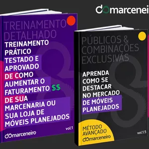 Imagem de capa para o Curso online [E-books] Treinamento Prático, Testado e Aprovado de Como Aumentar o Faturamento de Sua Marcenaria ou Sua Loja de Móveis Planejados