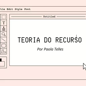 Imagem de capa para o Ebook TEORIA DO RECURSO