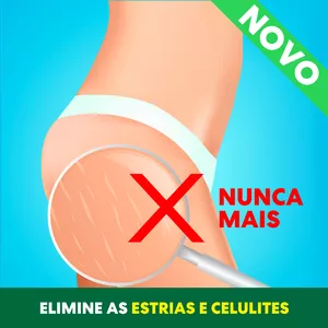 Imagem de capa para o Ebook ELIMINE AS ESTRIAS E CELULITES