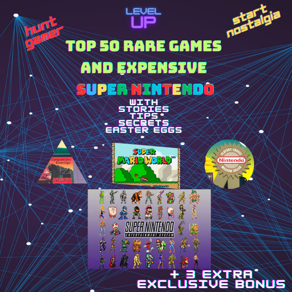 Top 50 Most Expensive and Rare Super Nintendo Games