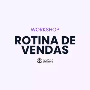 Imagem de capa para o Curso online Workshop - Rotina de Vendas