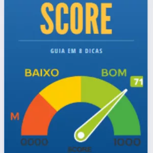 Imagem de capa para o Ebook AUMENTE SEU SCORE: GUIA EM 8 DICAS