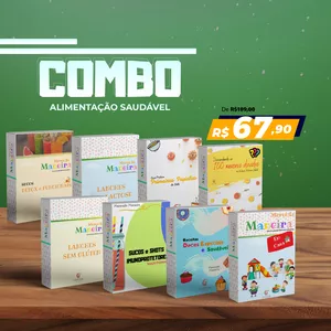 Imagem principal do produto Guia Alimentação Infantil Saudável - Combo Completo
