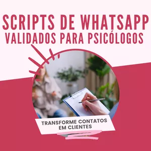 Imagem de capa para o Curso online Scripts de WhatsApp para Psicólogos (Company)