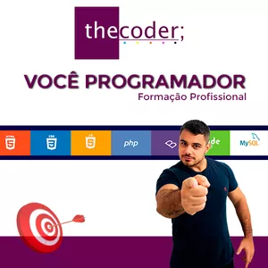 Imagem de capa para o Curso online VOCÊ PROGRAMADOR - Formação Profissional