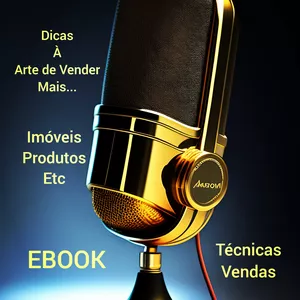 Imagem de capa para o Ebook TÉCNICAS PRA VENDER!!!