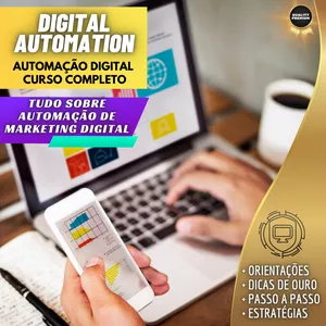 Imagem de capa para o Ebook AUTOMAÇÃO DIGITAL - Automatizando os seus Negócios