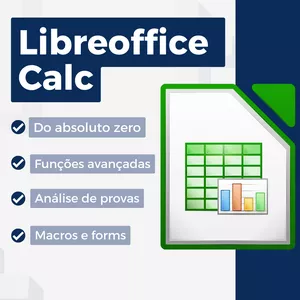 Imagem de capa para o Curso online LibreOffice Calc - Curso Completo