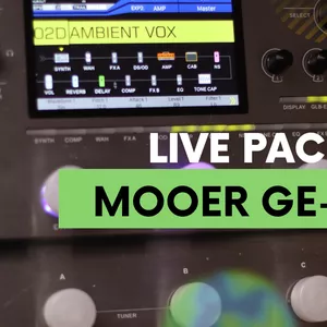 Imagem de capa para o Curso online LIVE PACK MOOER GE-300 