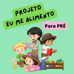 Imagem de capa para o Ebook Projeto "Eu me alimento"