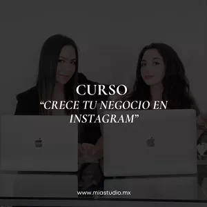 Imagen de portada para Curso online Acompañamiento 1:1 "Crece Tu Negocio en Instagram" 2024