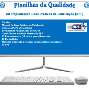 Imagem de capa para o Curso online Kit Implantação Boas Práticas de Fabricação (BPF)