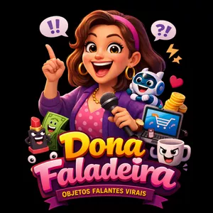 Imagem de  DONA FALADEIRA OBJETOS FALANTES VIRAIS criado por Leandro Rocha na hotmart