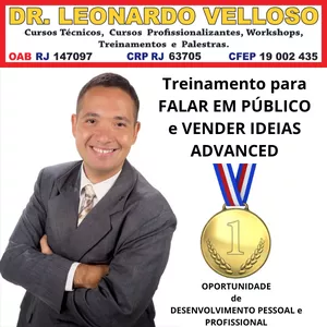 Imagem do curso Treinamento para FALAR EM PÚBLICO e VENDER IDEIAS - ADVANCED
