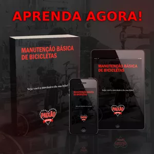 Imagem de capa para o Ebook Manutenção Básica de Bicicletas