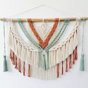 Imagen de portada para Ebook Técnicas de Macramé, academia de nudos