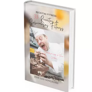 Imagem de capa para o Ebook 33. RECEITAS DE SOBREMEAS FITNESS