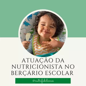 Imagem principal do produto Atuação da Nutricionista no Berçário Escolar