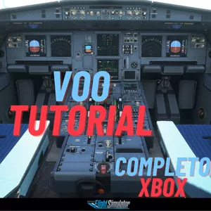 Imagem de capa para o Curso online Voo tutorial no Flight Simulator 2020 no Xbox - Como voar no console sem assistências