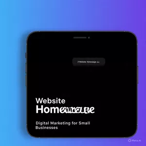 Imagem de capa para o Ebook Ebook de marketing digital para pequenas empresas 