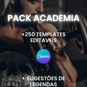 Imagem de capa para o Curso online PACK ACADEMIA - INSTAGRAM 