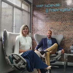 Imagem do curso JUST SAY IT | só o que importa para você começar a falar inglês. By FD English.