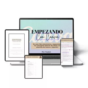 Imagen de portada para Ebook Empezando con CANVA