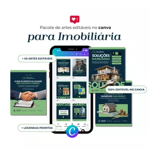PACK PARA IMOBILIÁRIA - Criaé Studio