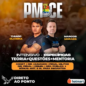 Imagem de capa para o Curso online INTENSIVO POLÍCIA MILITAR DO ESTADO DO CEARÁ