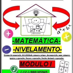 Imagem de capa para o Ebook Módulo 1- Nivelamento Matemática