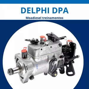 Imagem de capa para o Curso online Curso Bomba Injetora Delphi DPA – Do Zero à Regulagem Profissional